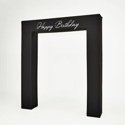 3D Double-Tube Rectangular Arch Backdrop Stand for Party & Event Decoration-ubackdrop