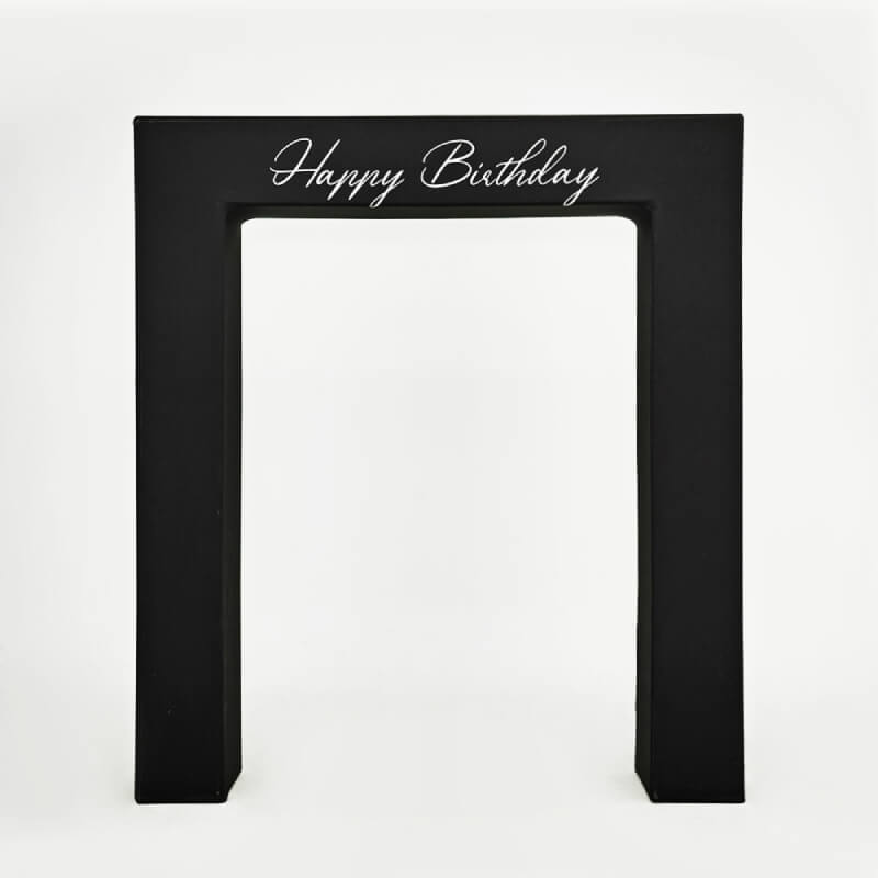 3D Double-Tube Rectangular Arch Backdrop Stand for Party & Event Decoration-ubackdrop