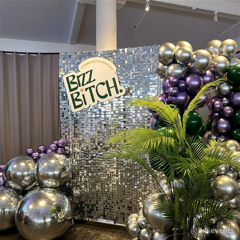 Silver Shimmer Wall Panels – Easy Setup Wedding/Event/Theme Party Decorations-ubackdrop