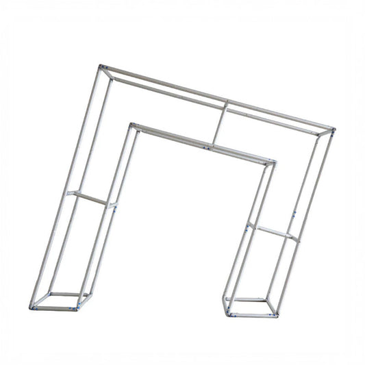 3D Arches Party Backdrop Stand for Birthday&Baby Shower&Wedding Party Decoration-ubackdrop