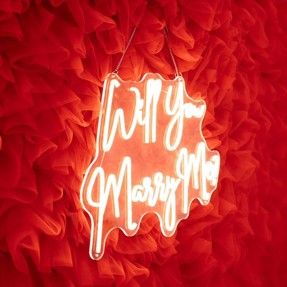 8x8ft 3D Handmade Red Full Heart Tulle Backdrop For Wedding & Valentines-ubackdrop