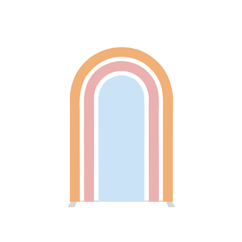 Rainbow Multi-Tier Arch Heavy Duty Backdrop Stand-ubackdrop