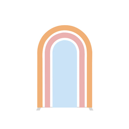 Rainbow Multi-Tier Arch Heavy Duty Backdrop Stand-ubackdrop
