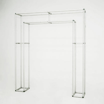 3D Double-Tube Rectangular Arch Backdrop Stand for Party & Event Decoration-ubackdrop