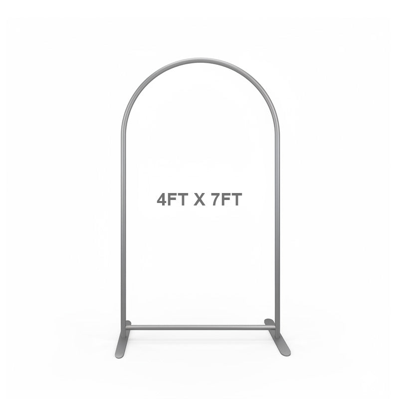 4x7ft Chiara Arched Backdrop Frame Custom Arched Wall Backdrop Cover for Party Decoration-ubackdrop