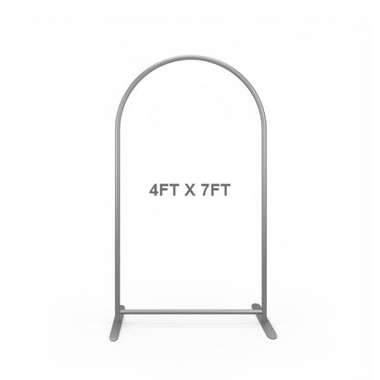 4x7ft Chiara Arched Backdrop Frame Custom Arched Wall Backdrop Cover for Party Decoration-ubackdrop