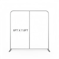 8x7.5ft Double-sided Tension Fabric Pillow Backdrop Cover and Stand-ubackdrop