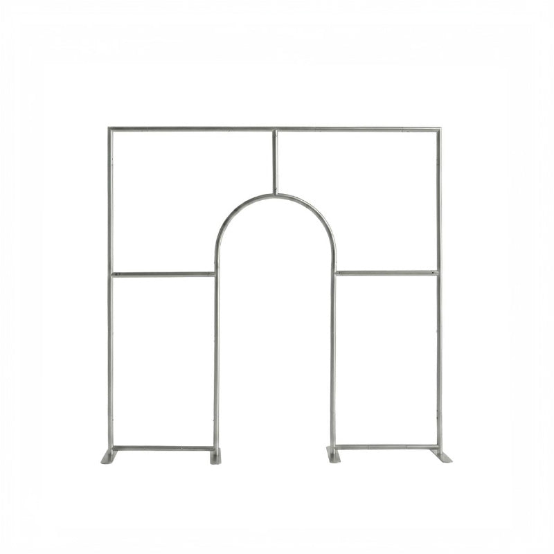 7.5x7.5ft Birthday Party Flower Arch Frame Welcome Stand Door-ubackdrop