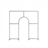 7.5x7.5ft Birthday Party Flower Arch Frame Welcome Stand Door