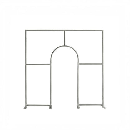 7.5x7.5ft Birthday Party Flower Arch Frame Welcome Stand Door-ubackdrop