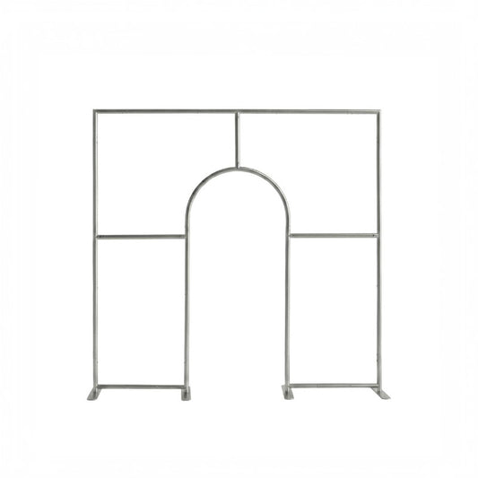 7.5x7.5ft Birthday Party Flower Arch Frame Welcome Stand Door-ubackdrop