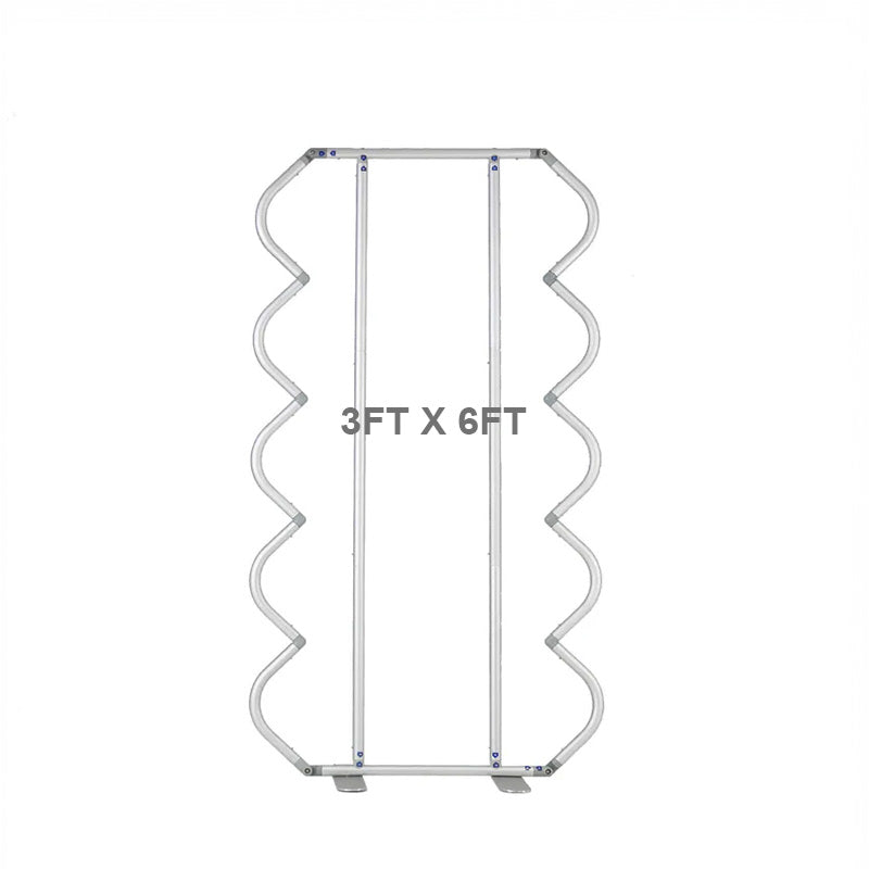 3x6ft Corrugated Spring Stand Party Backdrop Decor-ubackdrop