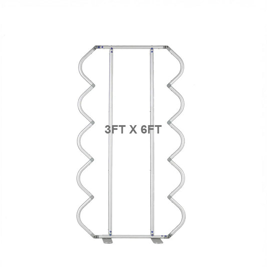3x6ft Corrugated Spring Stand Party Backdrop Decor-ubackdrop