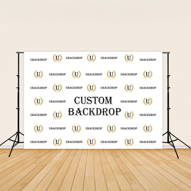 Custom Fabric Backdrop for Birthday&Baby Shower&Wedding& Any Event Decorations-ubackdrop
