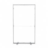 4x7FT Double-Sided LED Light Box Backdrop Stand for Wedding & Event Display