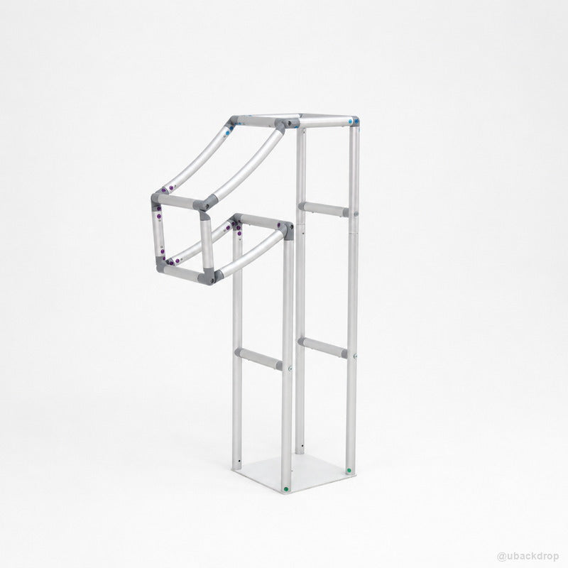 Aluminum number one balloon frame birthday party stand
