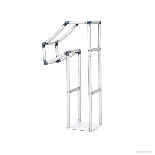 Aluminum number one balloon frame first birthday party stand