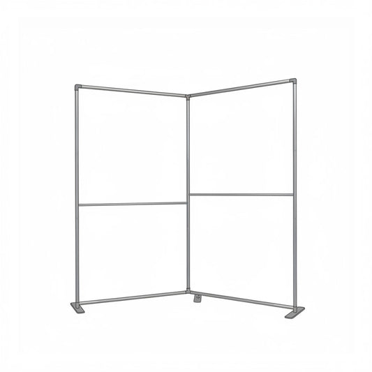 8x8ft Open Book-Shaped Frame Stand For Baby Shower And Graduation Party-ubackdrop