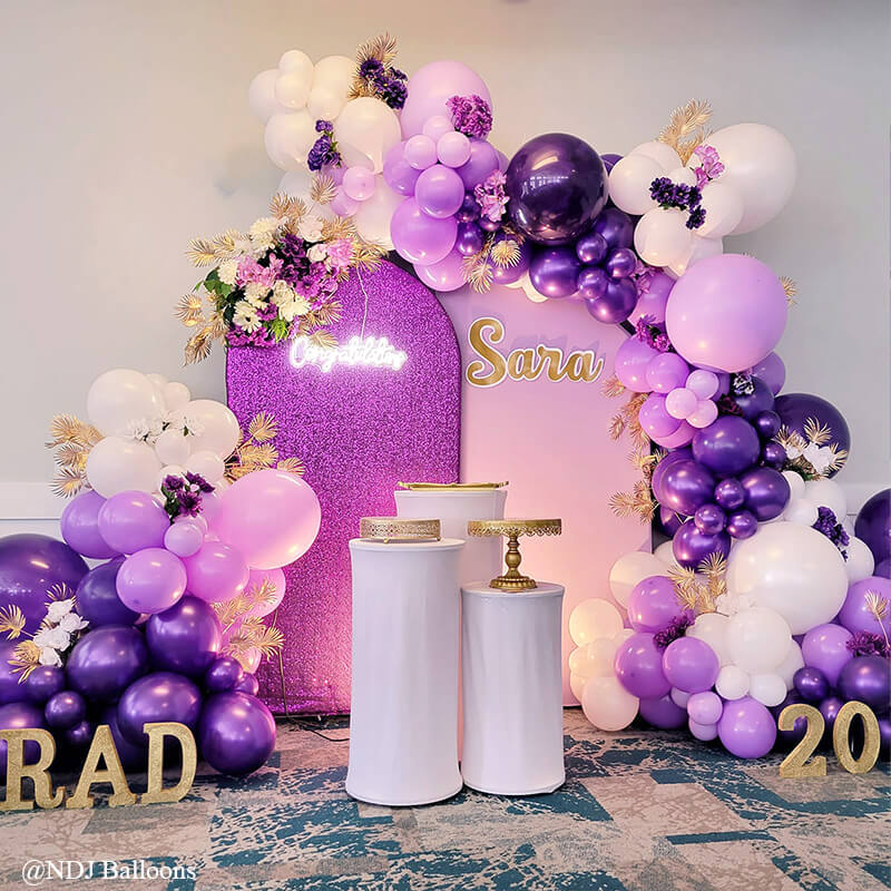Chiara Backdrop Wall Set, Arched Wall Set Birthday&Baby Shower&Wedding Party Decoration-ubackdrop