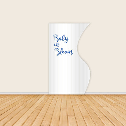 Baby in Bloom Shower Minimalist Party Arch Backdrop Covers-ubackdrop