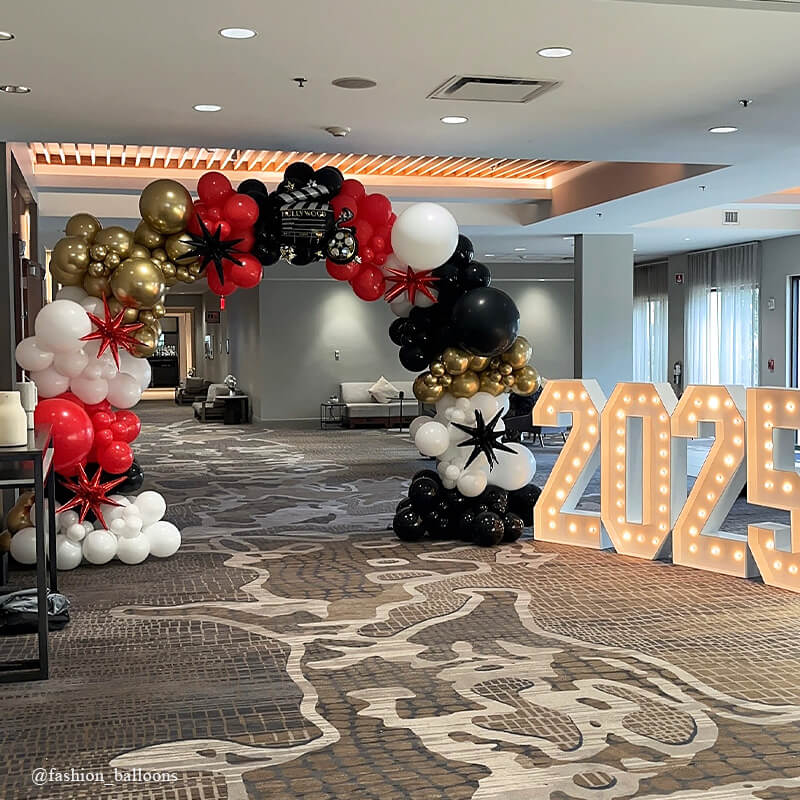 10x8 Ft Aluminum Balloon Arch Frame Wedding Arch Stand-ubackdrop