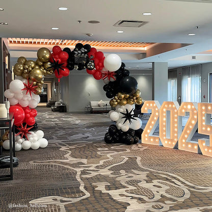 10x8 Ft Aluminum Balloon Arch Frame Wedding Arch Stand-ubackdrop