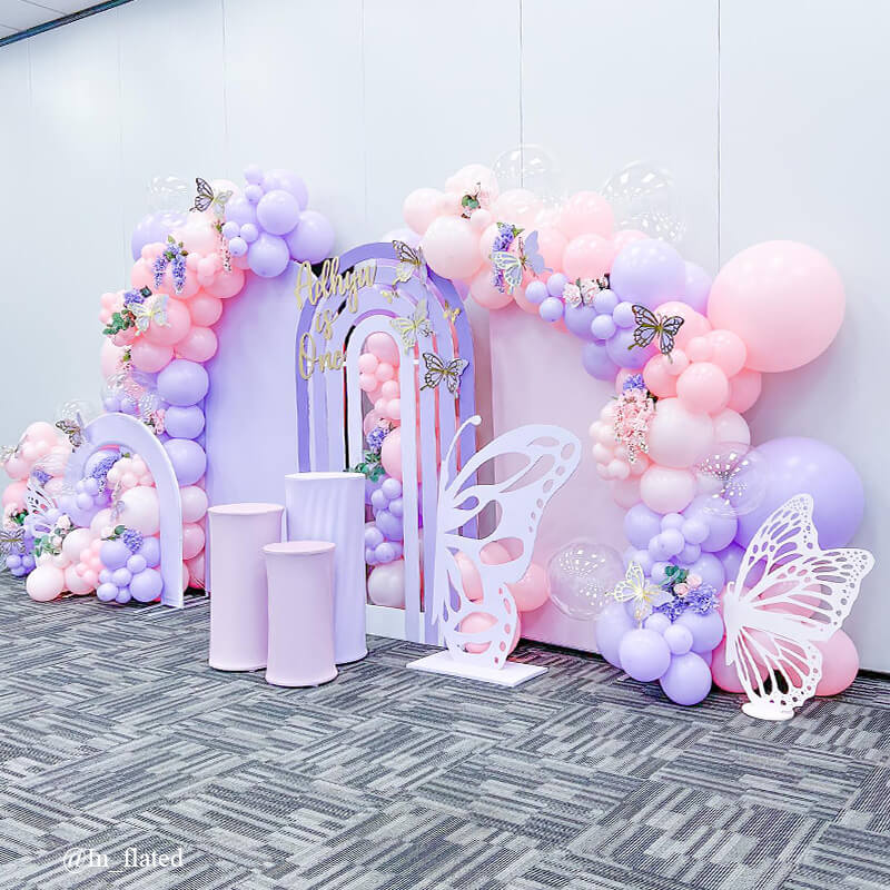 Chiara Backdrop Wall Set, Arched Wall Set Birthday&Baby Shower&Wedding Party Decoration-ubackdrop