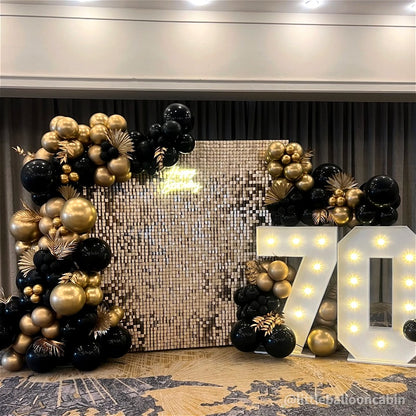 Silver Shimmer Wall Panels – Easy Setup Wedding/Event/Theme Party Decorations-ubackdrop