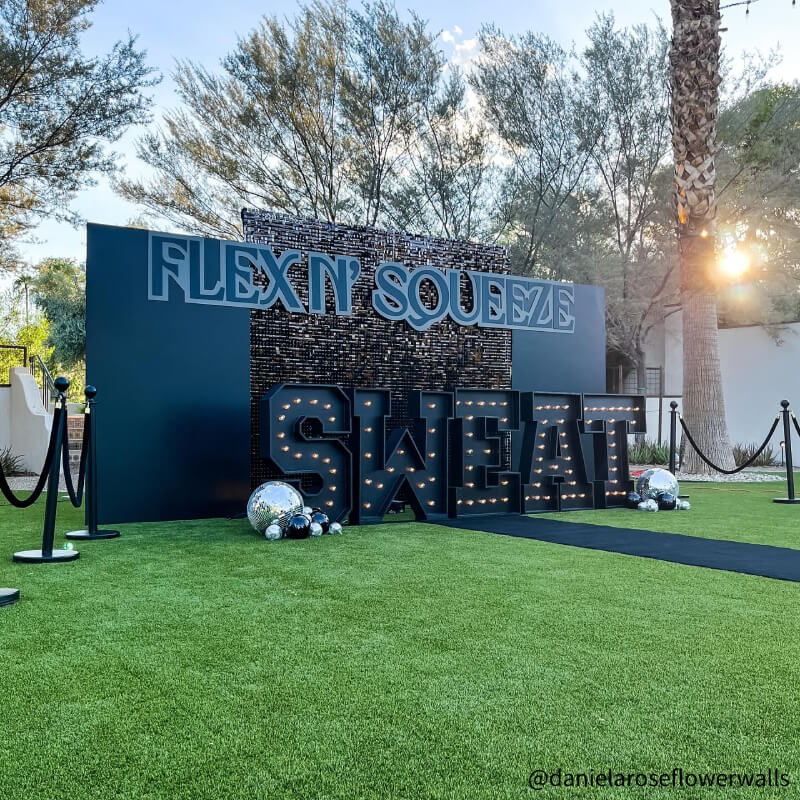 Black Shimmer Wall Panels – Easy Setup Wedding/Event/Theme Party Decorations-ubackdrop