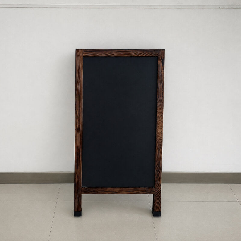40" A-Frame Wooden Chalkboard Sign for Wedding & Party Display