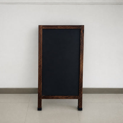 40" A-Frame Wooden Chalkboard Sign for Wedding & Party Display