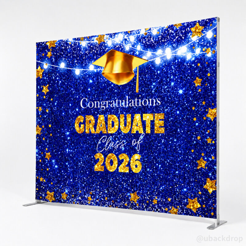 10x8ft Double-Sided Square Backdrop Stand with Cover for Events-ubackdrop