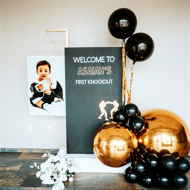 Golden Color Inflatable Mirror Ball Reusable Big Bubble Balloon-ubackdrop