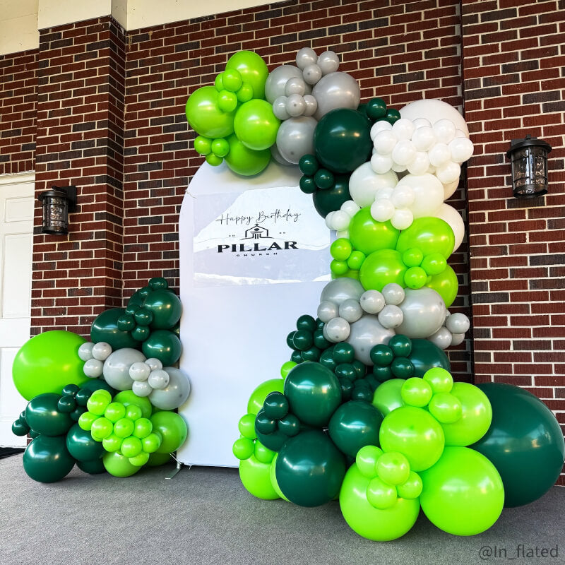 4x7ft Chiara Arched Backdrop Frame Custom Arched Wall Backdrop Cover for Party Decoration-ubackdrop