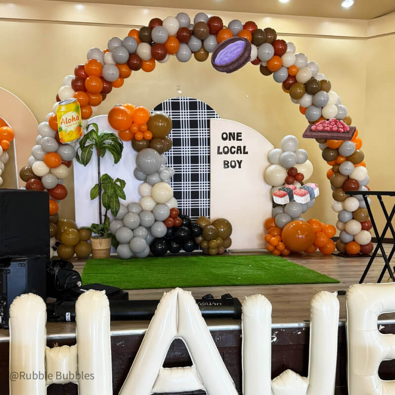 Chiara Arched Backdrop Wall Set, Birthday&Baby Shower&Wedding Party Decoration-ubackdrop