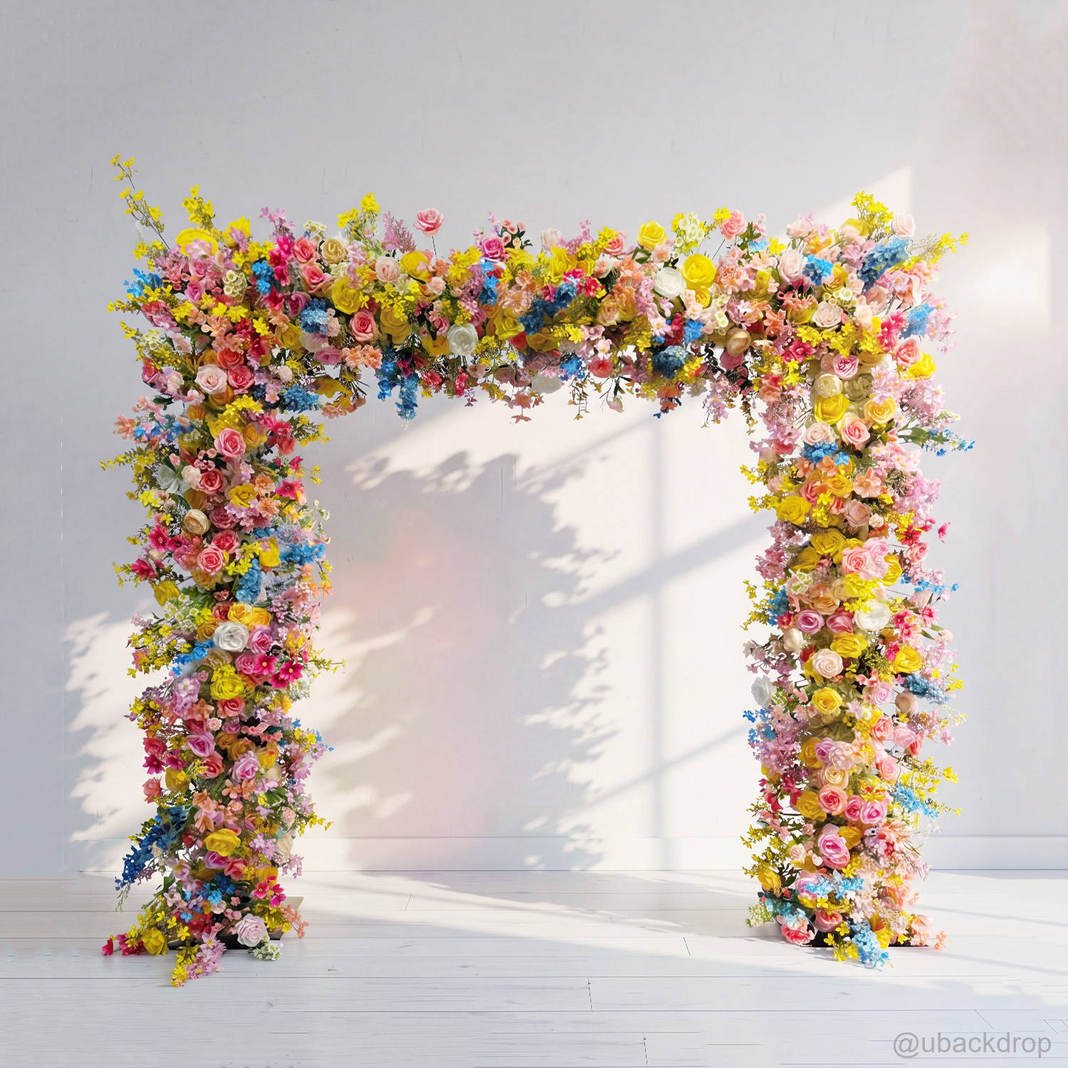 colorful-floral-arch-stand-backdrop-for-wedding-party-event
