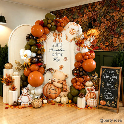 Colorful modern party decoration balloon backdrop celebration idea
