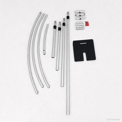 Curved backdrop frame hardware kit party stand parts