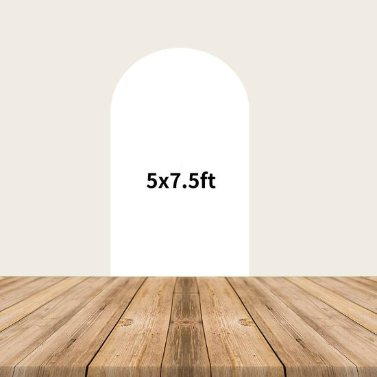 Custom Chiara Arch Backdrop with Round Backdrop Kit