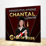 Outdoor Graduation Party Backdrop