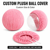 Custom Plush Cover for Inflatable Balloons