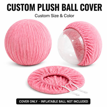 Custom Plush Cover for Inflatable Balloons