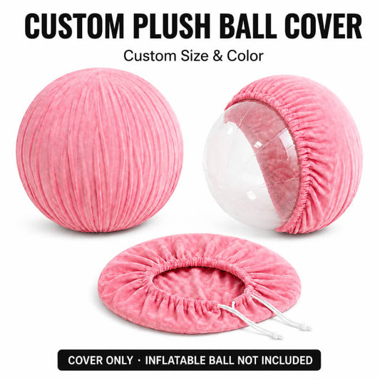 Custom Plush Cover for Inflatable Balloons