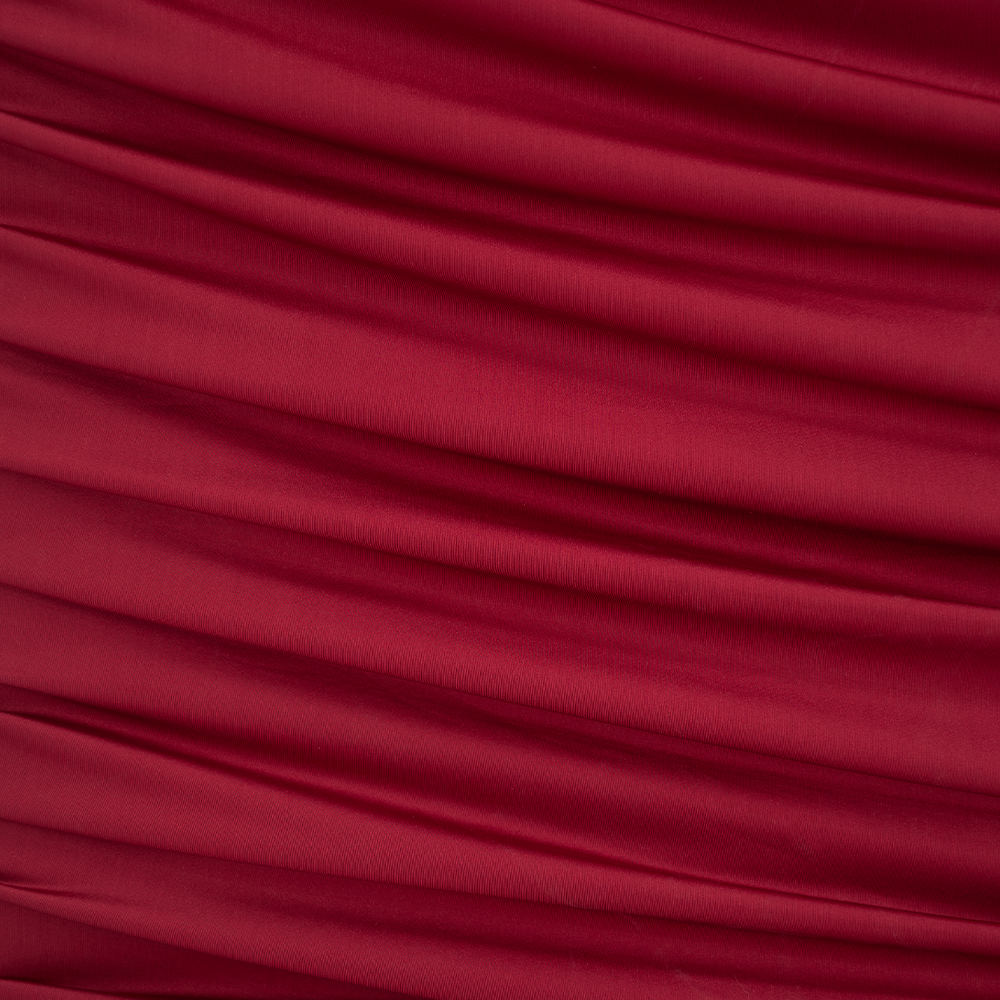 7x8ft Oval Cutout Square Ruched Fabric Backdrop Stand for Events-ubackdrop