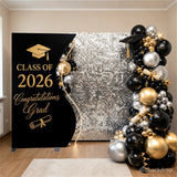 4x7ft Half Vase Backdrop Metal Frame Stand for Birthday Event Decoration