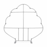 9.7x9ft Seashell-Shaped Metal Backdrop Stand for Mermaid & Under the Sea Party Decor