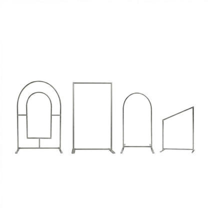 Chiara Backdrop Wall Set 4PCS Arched Frames with Covers Set-ubackdrop