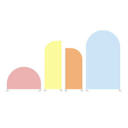 Chiara Arch Backdrop Wall Set 4PCS Arched Frames with Covers Set-ubackdrop