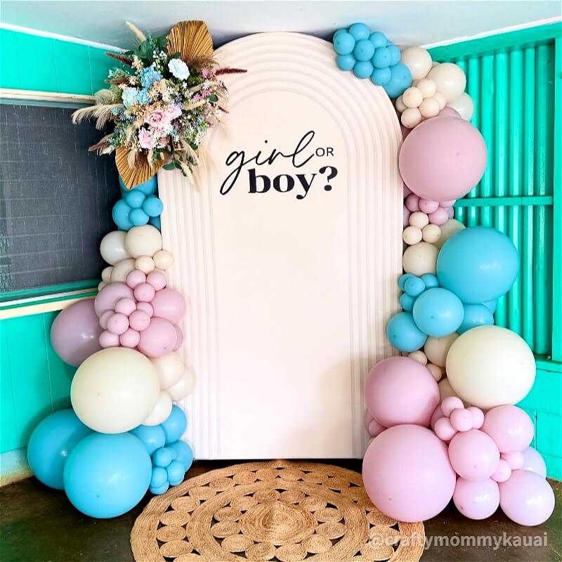 4x7ft Chiara Arched Backdrop Frame Custom Arched Wall Backdrop Cover for Party Decoration-ubackdrop