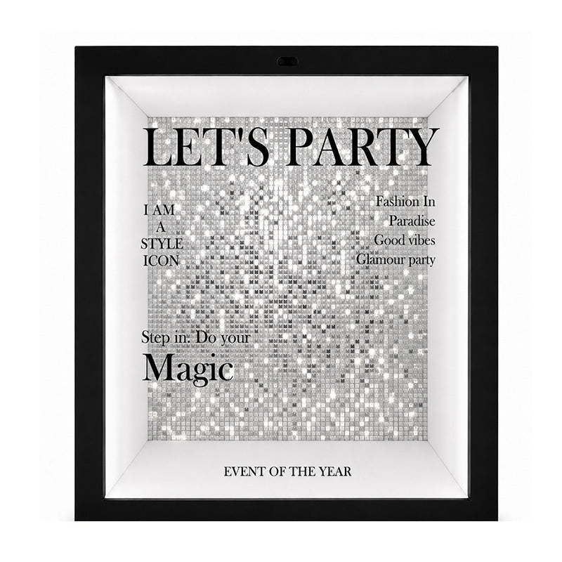 6.5x7.5ft Magazine Photo Booth Party Photo Box-ubackdrop